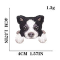 Embroidered Dog & Cat Iron-On Patches — DIY Pet Appliqués for Jackets, Bags & Clothing