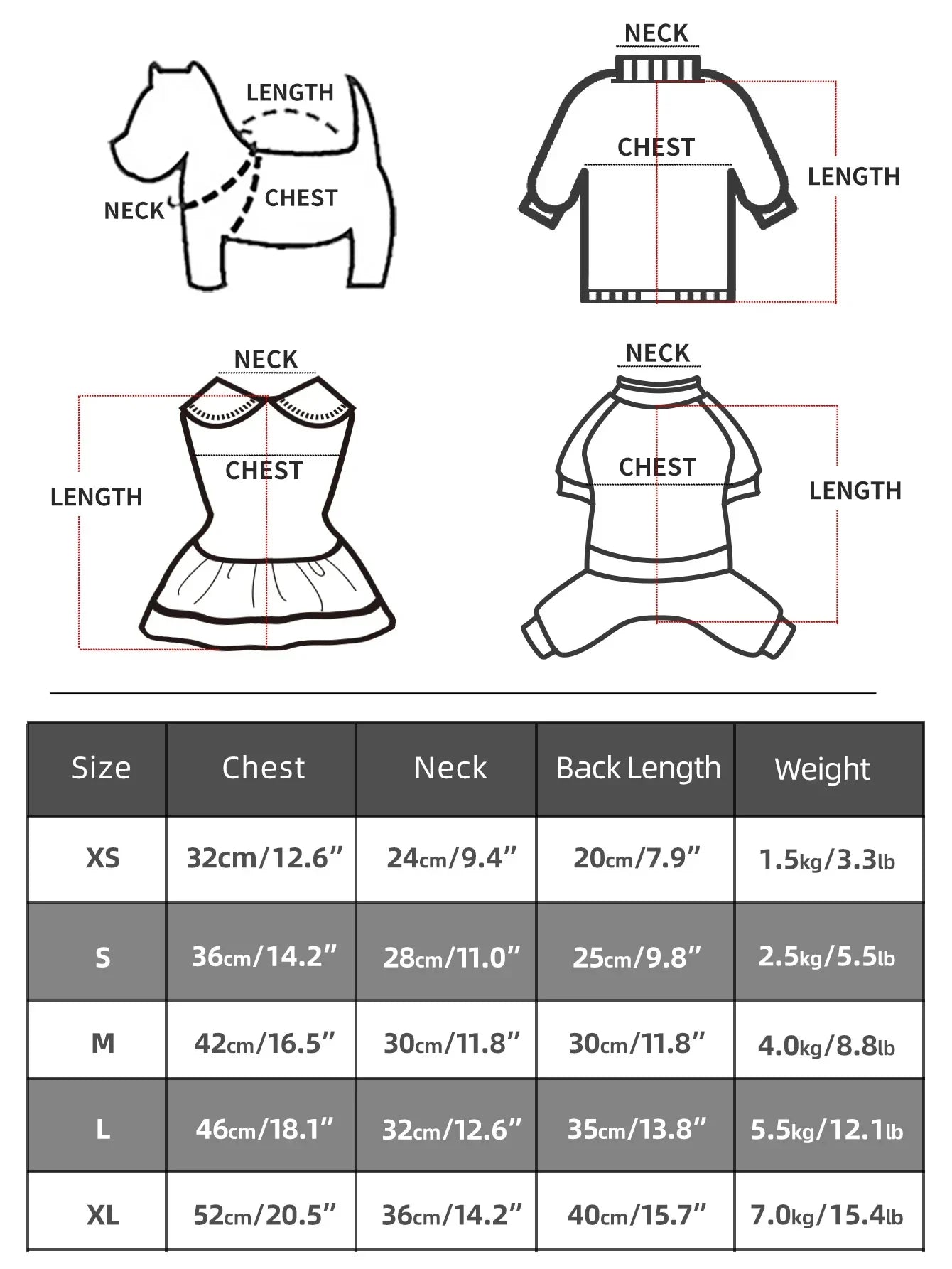 1-Piece Dog Clothes Cat Dog Pet Dress Autumn and Winter Thickened Warm Blue Skirt with Small Backpack