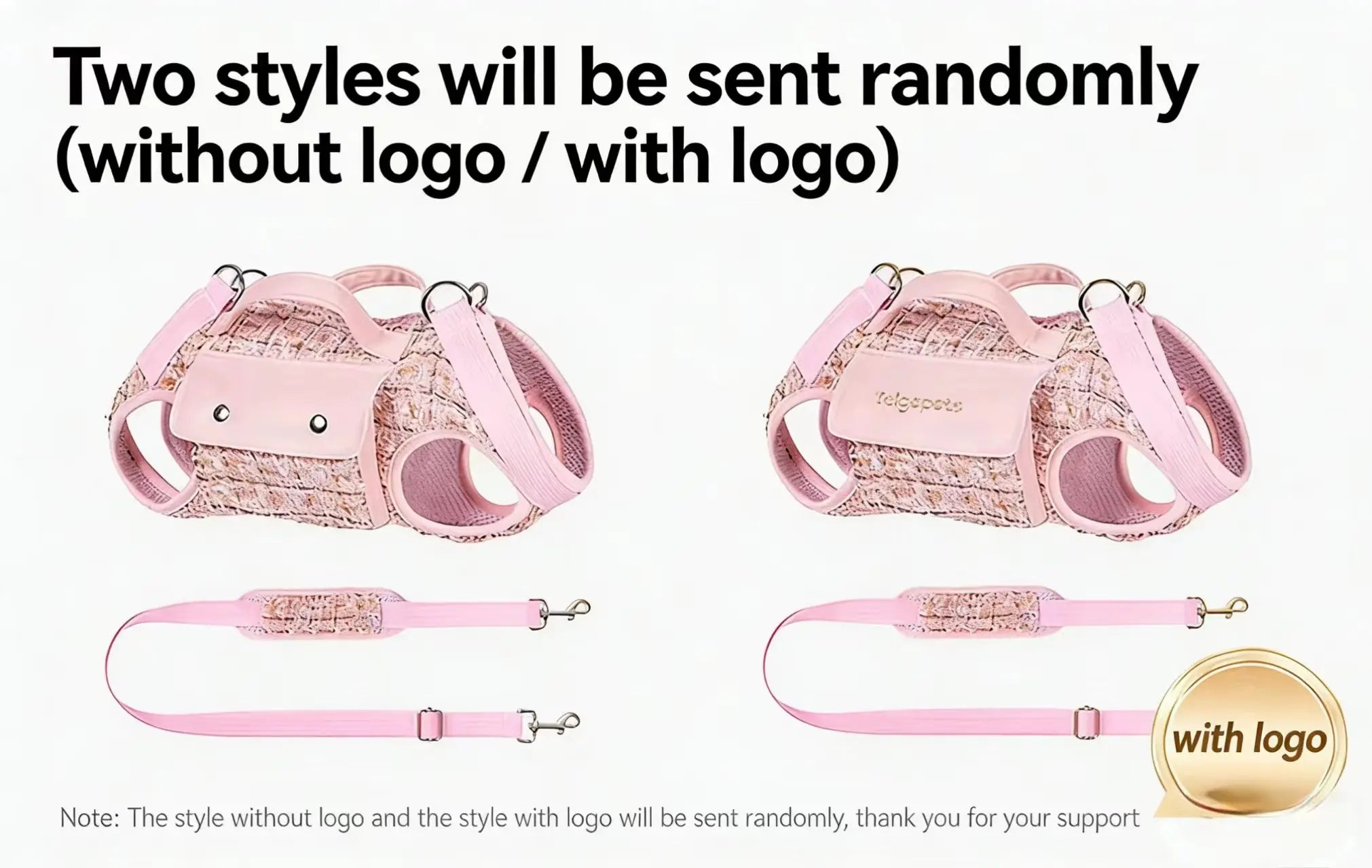 Tweed Dog Sling Carrier