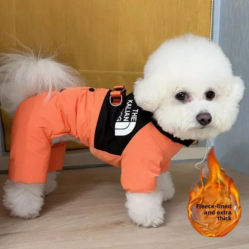 Four Legs Dog Face Design