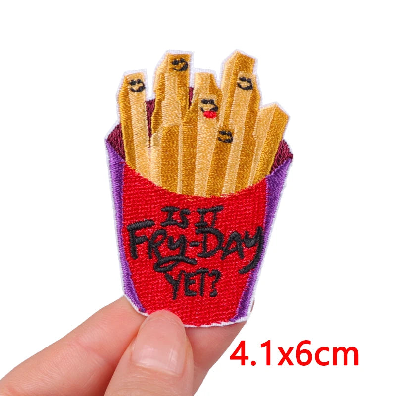 Cat Paw & Dog Cartoon Embroidery Iron-On Patch — DIY Sew or Iron On Animal Sticker for Clothing