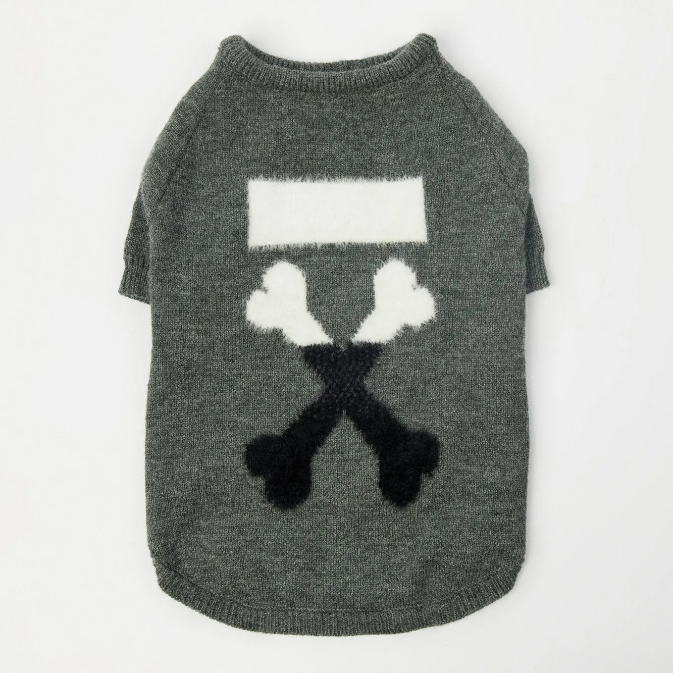 WOOF Knit Dog Sweater — Thick Cotton Jumper for French Bulldogs & Small-Medium Dogs | S–3XL