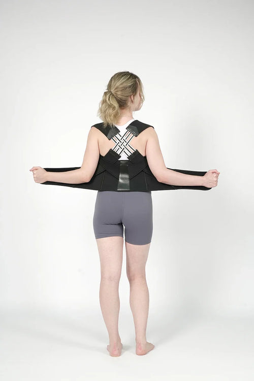 Adjustable Posture Corrector – Upper Back & Shoulder Support Brace