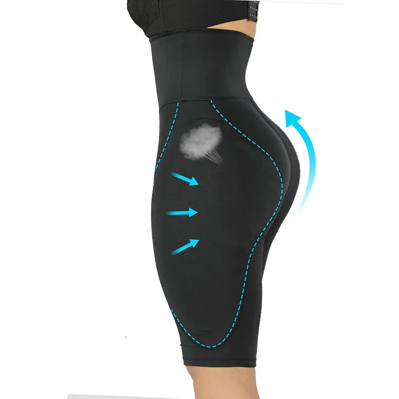 High-Waist Butt Lifter Shorts – Tummy Control & Curve Enhancement