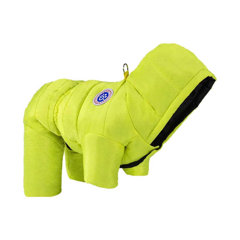 Pet Warm Dog Coat for Winter Dog Clothes Hooded Dog Jacket for Small Medium Large Dog Cat Clothes Insulated Padded Snow Jacket