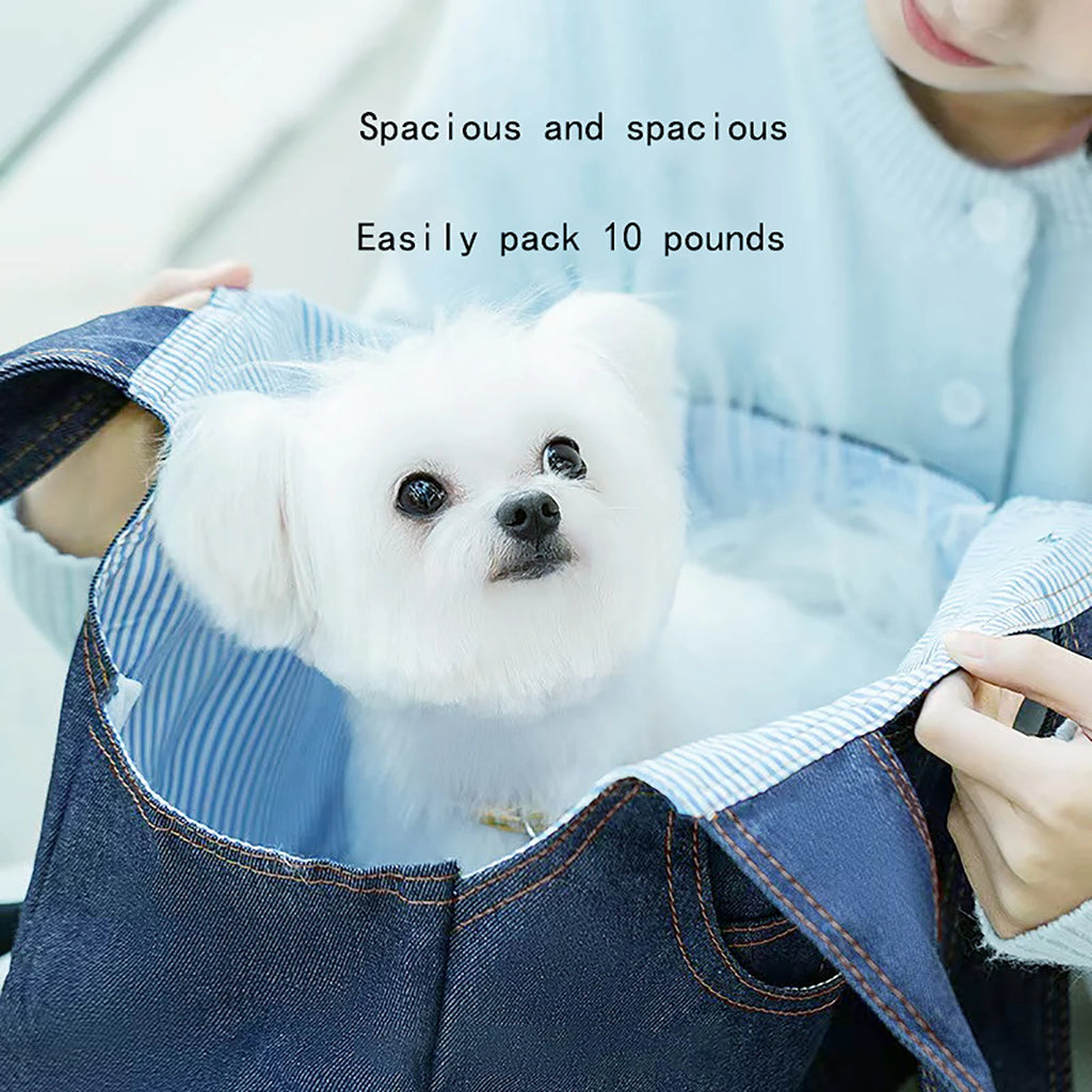Fashion Pet Carrier Bag | Crossbody Shoulder Bag for Small Dogs & Cats