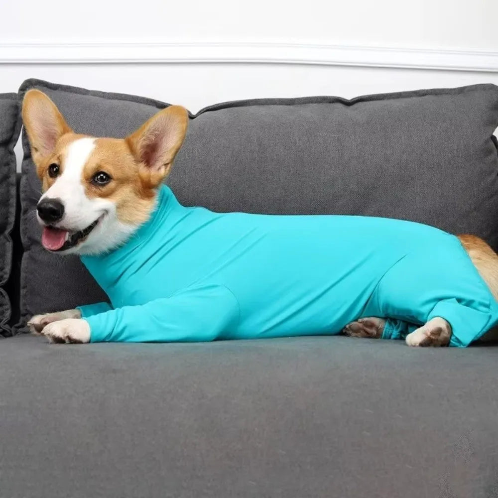 Anti-Shedding Dog Pajamas - Soft Four-Legged Jumpsuit