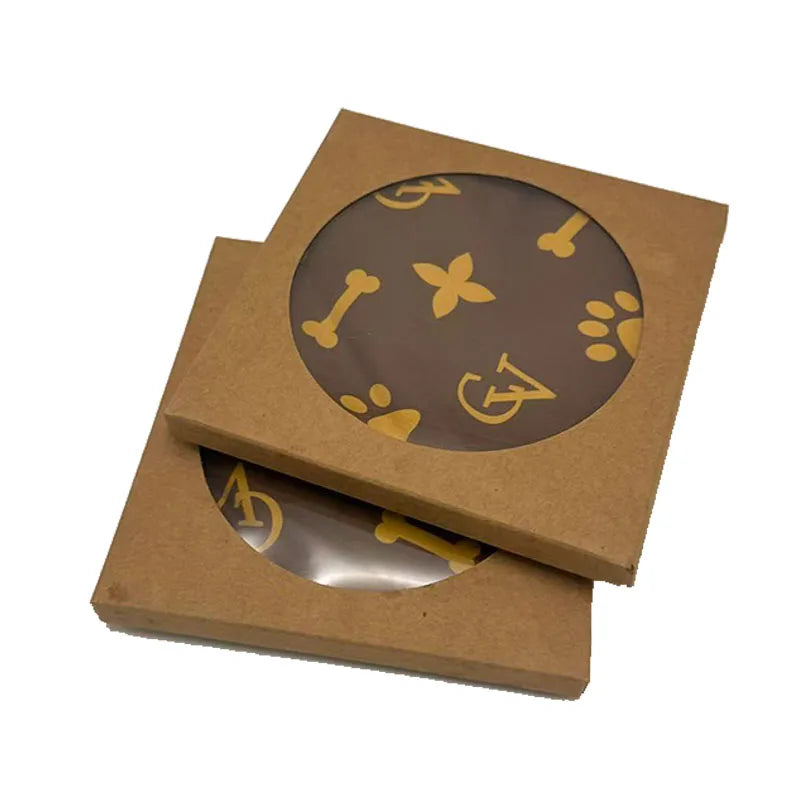 Luxury Cute French Bull Dog Triangular Bandage Pet Scarf