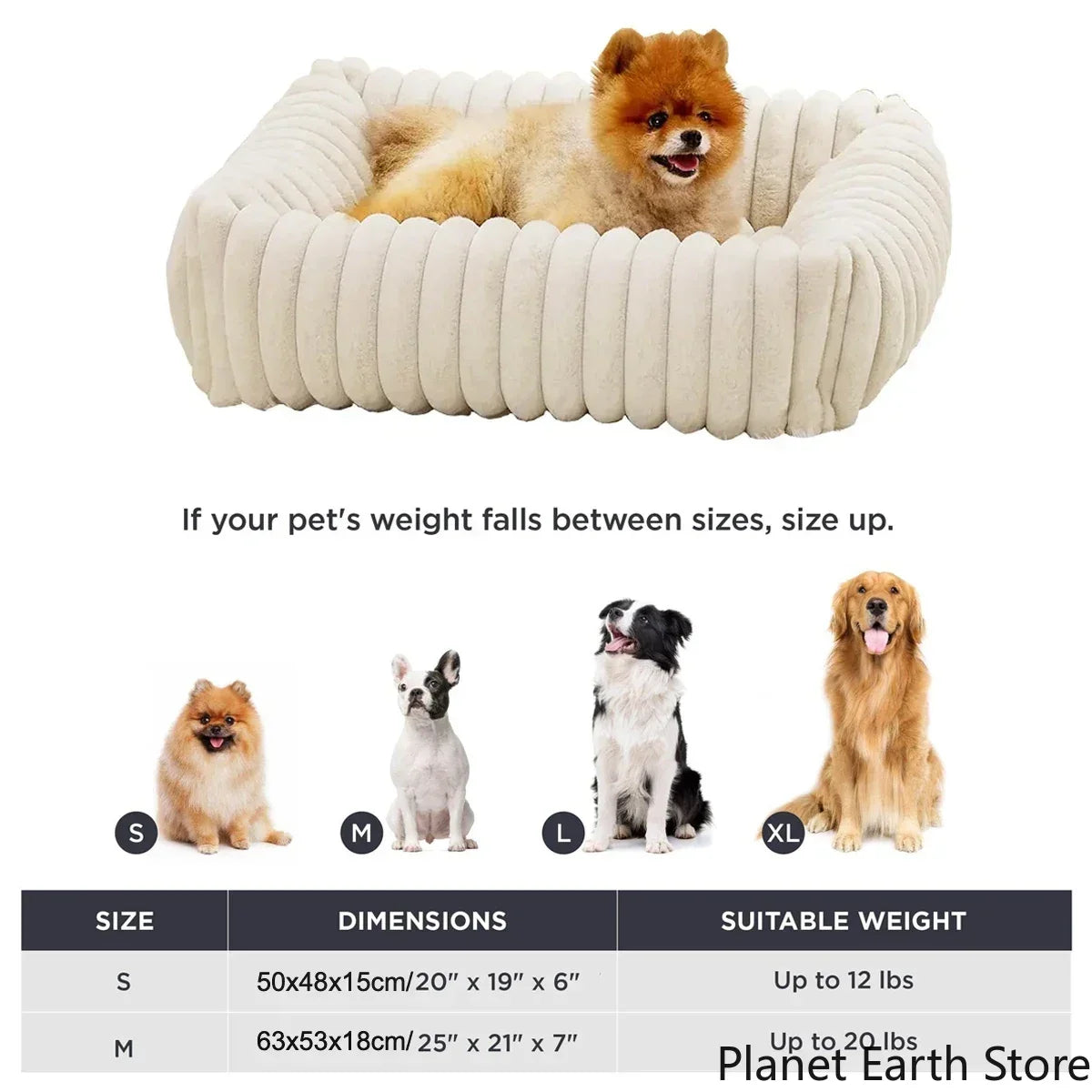 Plush Pet Sofa Bed