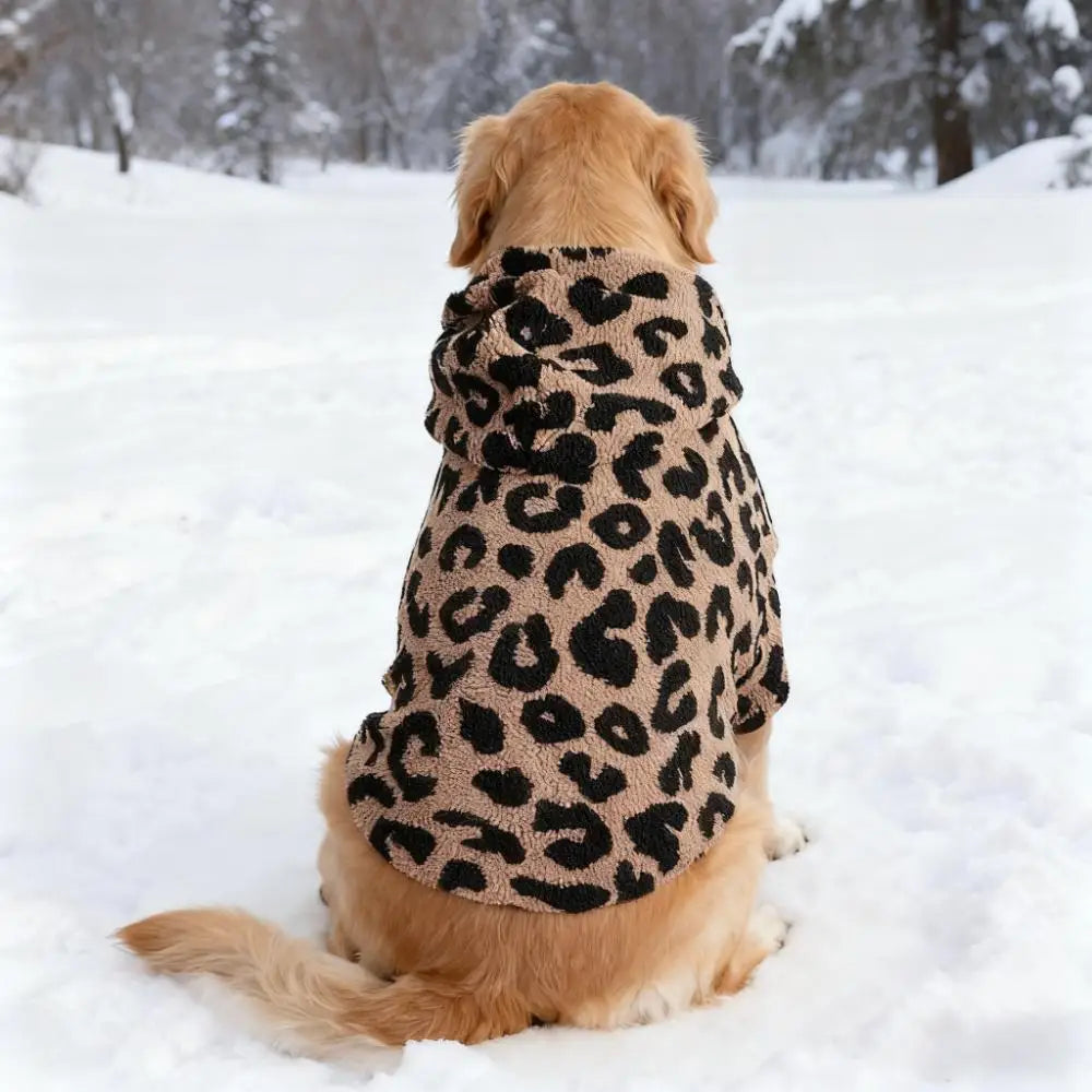 Warm Autumn & Winter Dog Coat — Fleece-Lined Jacket for Large & Medium Dogs | S–XXXL
