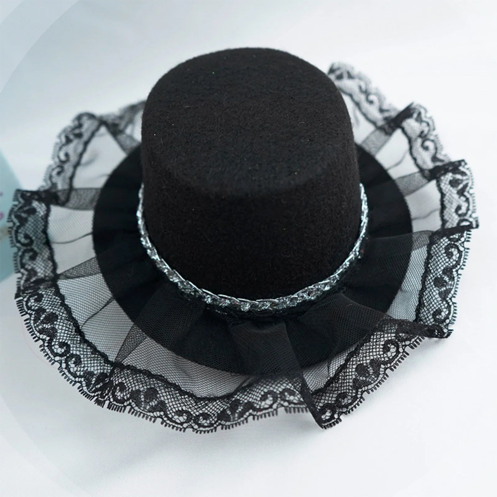 Pet Top Hat | Black Gentleman Formal Hat for Dogs, Cats & Small Animals – Halloween & Parties
