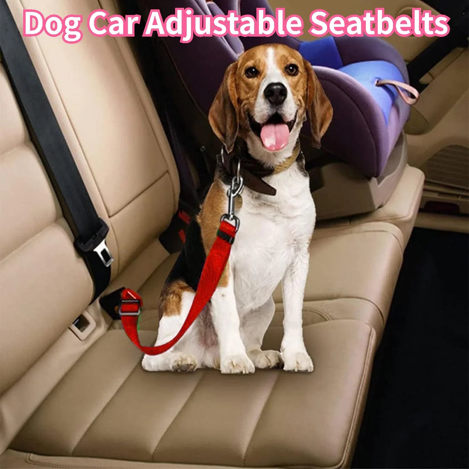 Small/Medium Dog Car Seat – Secure & Comfortable Travel Seat for Pets