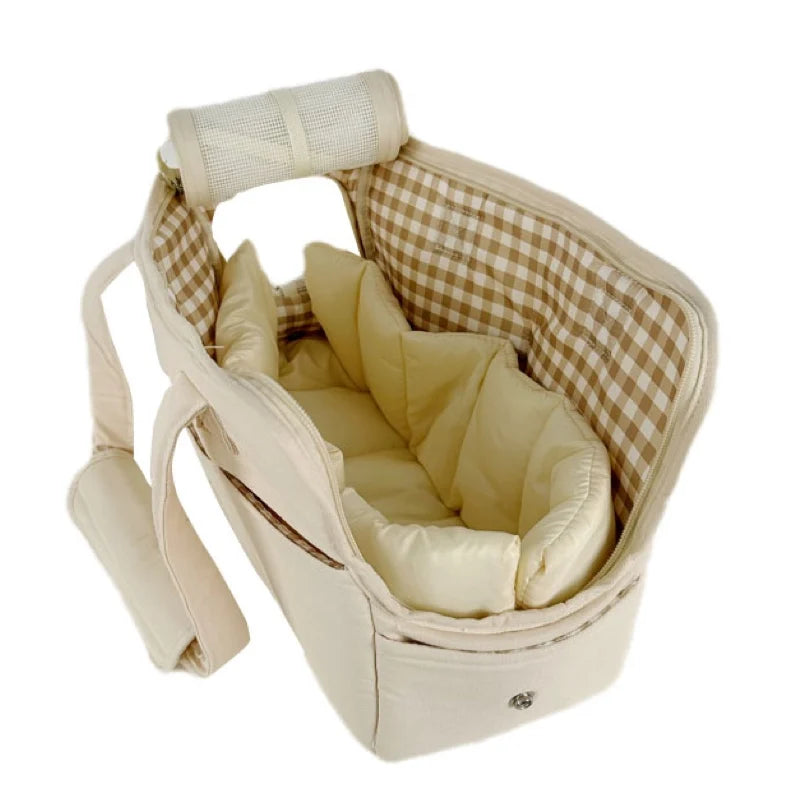 Puppy Go Out Portable Shoulder Handbag Dog Bag Pet Cat Chihuahua Yorkshire Dog Supplies Suitable For Small Dogs dog carrier Fashioned Furbabies