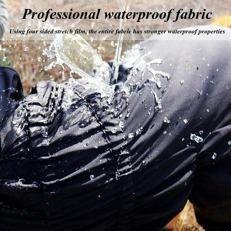 Waterproof Reflective Dog Raincoat - Winter Jumpsuit