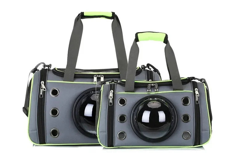 Dog Carrier Bag Pet Outing Portable Cat Dogs Handbag Crossbody Bag Breathable Large Capacity Cats Small Pet Dogs Slings Backpack Fashioned Furbabies