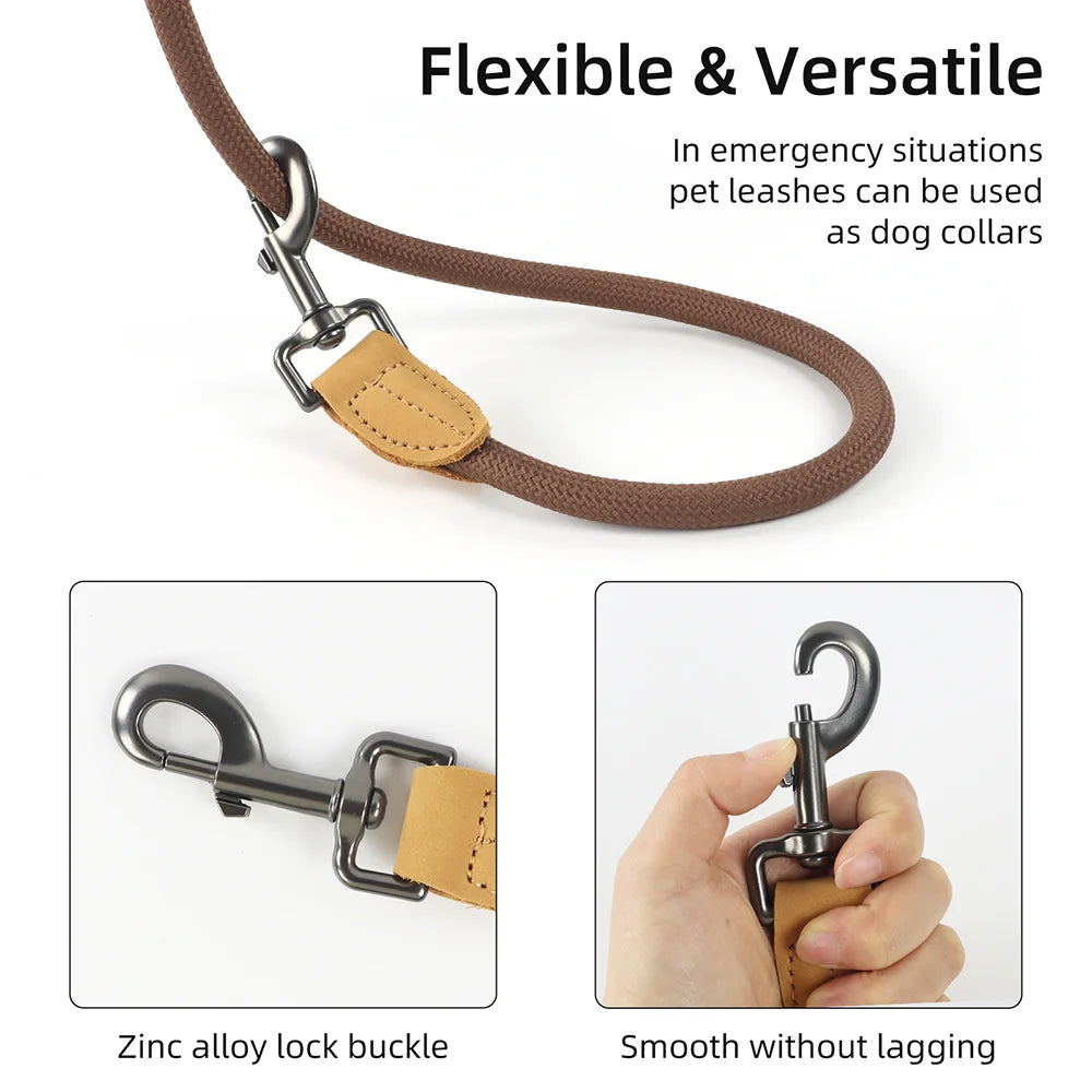 Hands-Free Running Dog Leash with Waist Belt