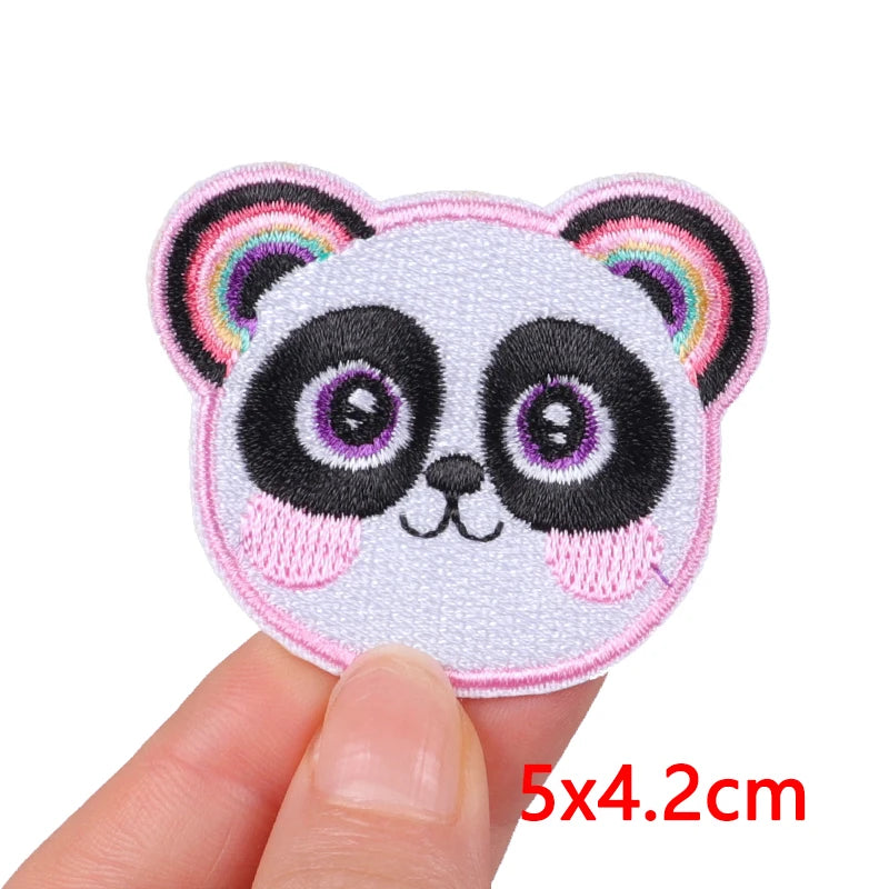 Cat Paw & Dog Cartoon Embroidery Iron-On Patch — DIY Sew or Iron On Animal Sticker for Clothing