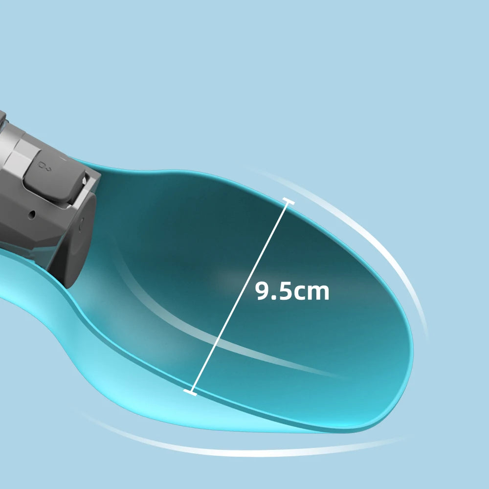 Portable Dog Water Bottle — 800ml Foldable Travel Dispenser for Small, Medium & Large Dogs | 4 Colors