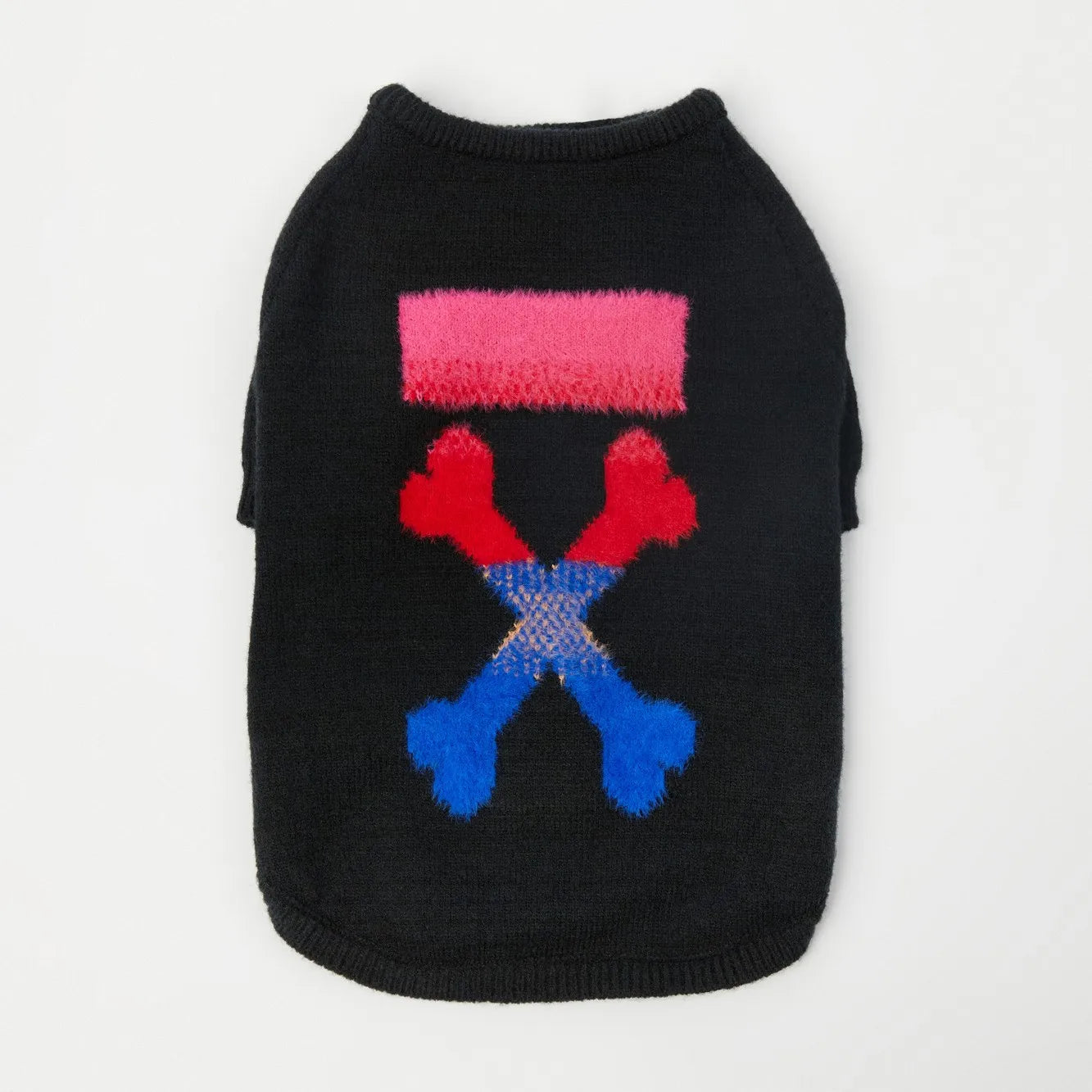 WOOF Knit Dog Sweater — Thick Cotton Jumper for French Bulldogs & Small-Medium Dogs | S–3XL