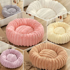 Round Pet Bed for Large Dog,  Winter Warm Cat Sofa Bed Washable Large Dog Bed All Seasons Available
