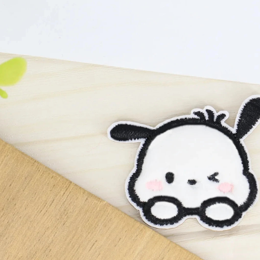 3D Dog Embroidery Iron-On Patch — Handmade Self-Adhesive Applique for Clothes, Shoes & Accessories | Single or Bundle