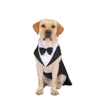 Pet Dog Clothes Fashion Party Show Formal Suit Tie Bow Shirt Wedding Tuxedo Halloween Dress for Small Large Dog Clothes Supplies Fashioned Furbabies