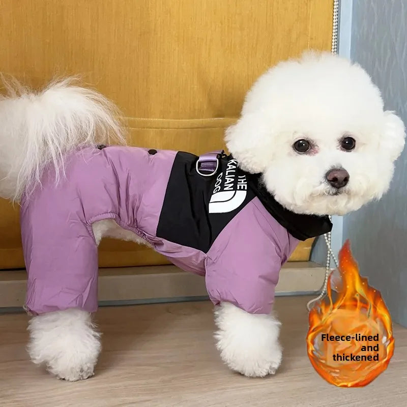 Four Legs Dog Face Design