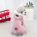Fleece Pet Fur Jumpsuit Chihuahua Clothing