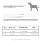 Cow Leather Dog Collar Genuine Leather Big Dog Collars Labrador Pet Collars Accessories for Medium Large Dogs German Shepherd Fashioned Furbabies