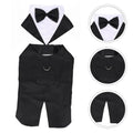 Pet Dog Clothes Fashion Party Show Formal Suit Tie Bow Shirt Wedding Tuxedo Halloween Dress for Small Large Dog Clothes Supplies Fashioned Furbabies
