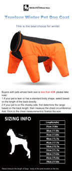 Reversible Waterproof Dog Coat - Reflective Outdoor Jacket