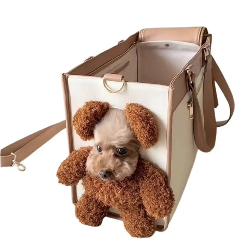 Pet Carriers For Dogs Large Capacity Dog Carrier Multifunctional Outdoor Cat Bags Puppy Breathable Carrying Pouch For Bunny Fashioned Furbabies