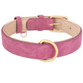 Soft Padded Leather Dog Collar | Adjustable PU Leather | S–XL