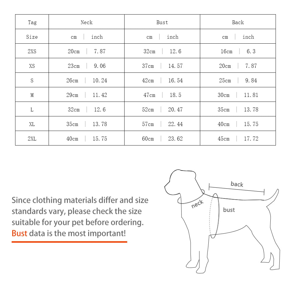 Fleece Lining Pet Hoodies