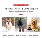 Fleece Winter Dog Pajamas - Four-Legged Elastic Jumpsuit