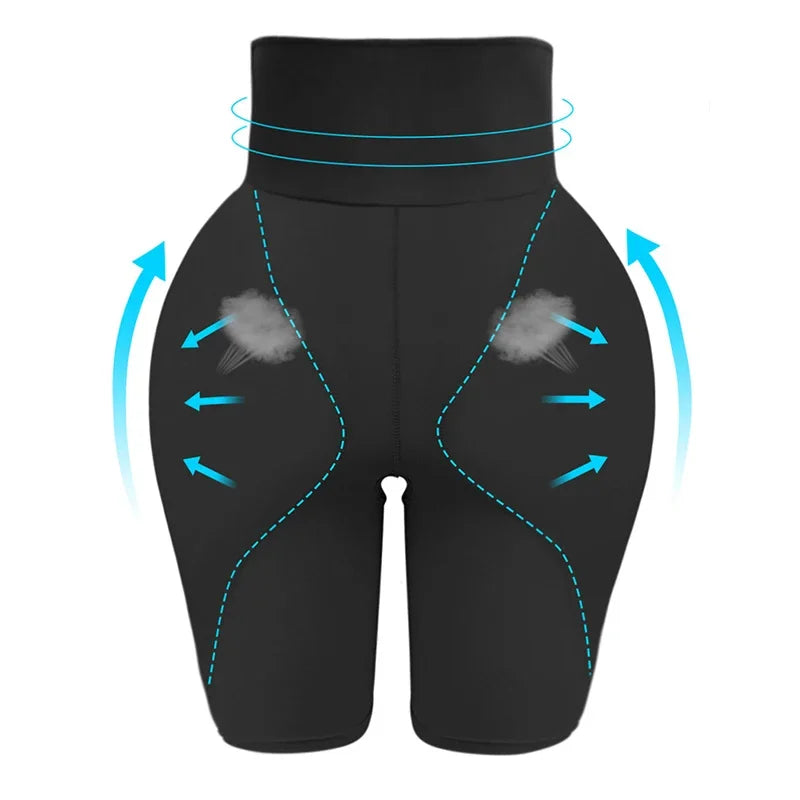 High-Waist Butt Lifter Shorts – Tummy Control & Curve Enhancement