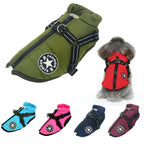 Large Pet Dog Jacket With Harness, neck up to 22inches