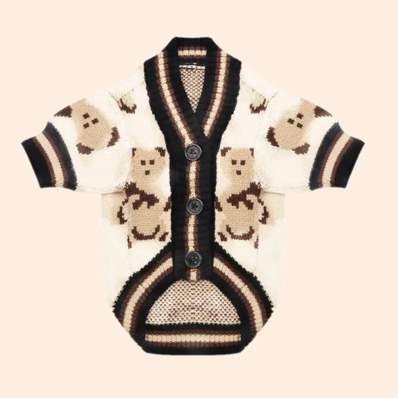 Bear Knit Dog Sweaters