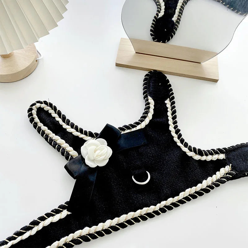 Designer Dog Harness & Leash Set