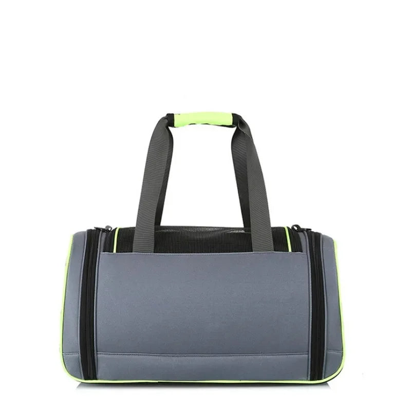 Dog Carrier Bag Pet Outing Portable Cat Dogs Handbag Crossbody Bag Breathable Large Capacity Cats Small Pet Dogs Slings Backpack Fashioned Furbabies