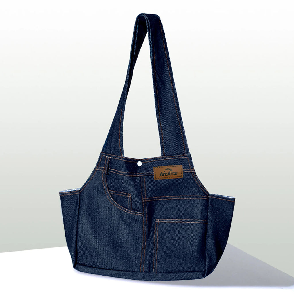 Fashion Pet Carrier Bag | Crossbody Shoulder Bag for Small Dogs & Cats