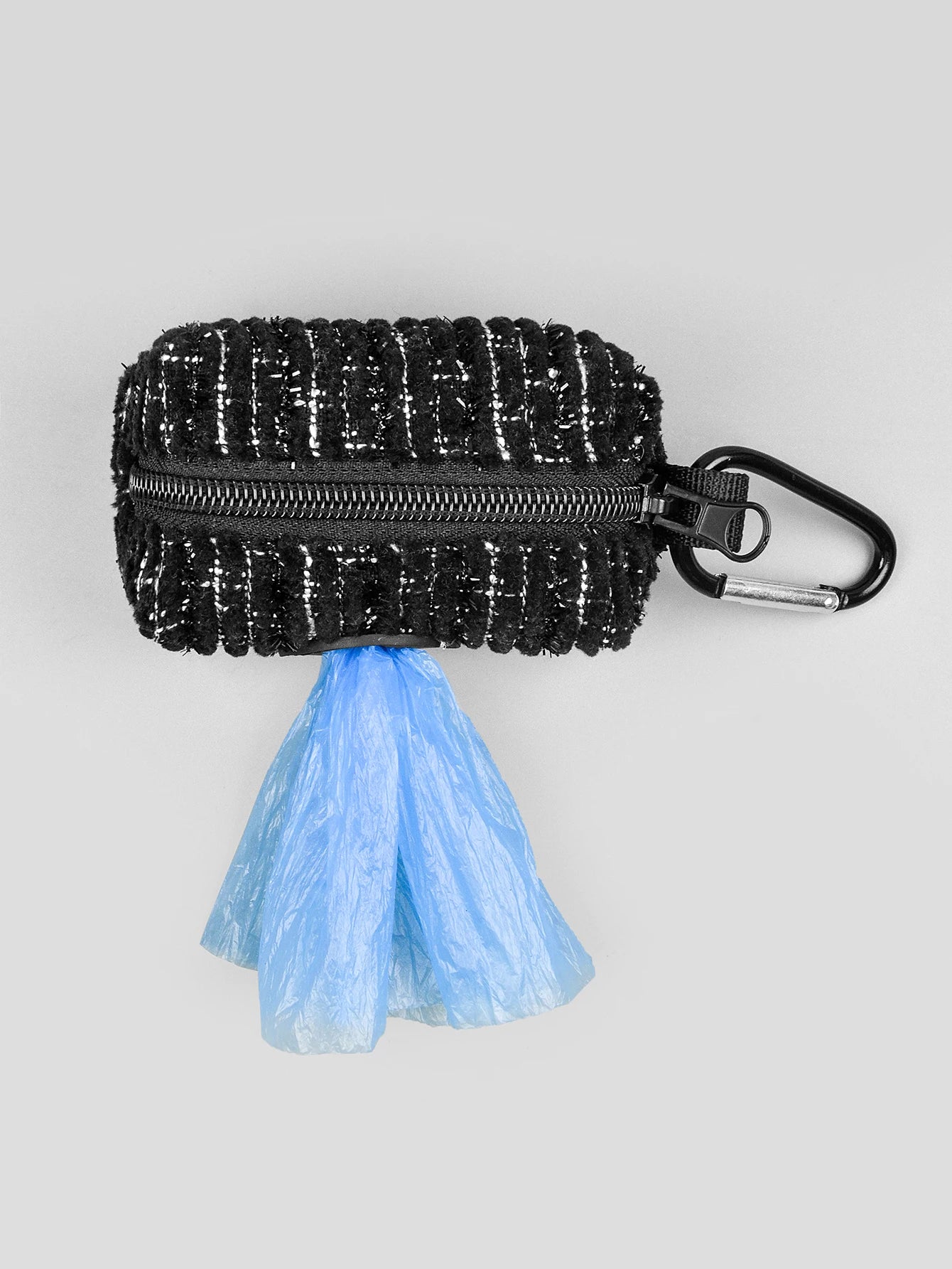 Designer Dog Poop Bag Holder — Stylish Belt-Clip Waste Bag Dispenser for Dog Walking