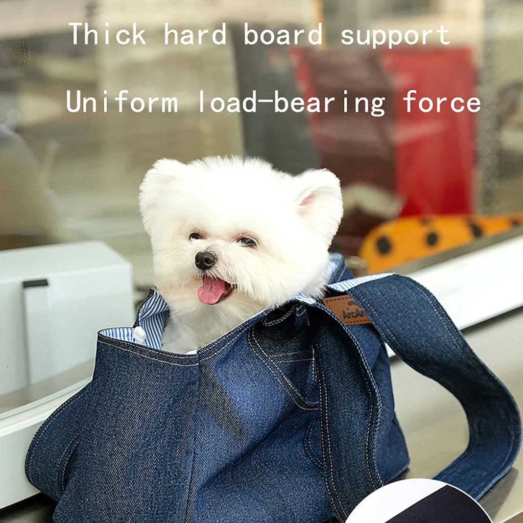 Fashion Pet Carrier Bag | Crossbody Shoulder Bag for Small Dogs & Cats