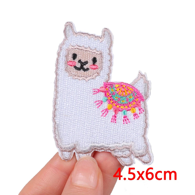 Cat Paw & Dog Cartoon Embroidery Iron-On Patch — DIY Sew or Iron On Animal Sticker for Clothing