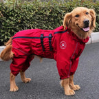 Waterproof Reflective Dog Raincoat - Winter Jumpsuit