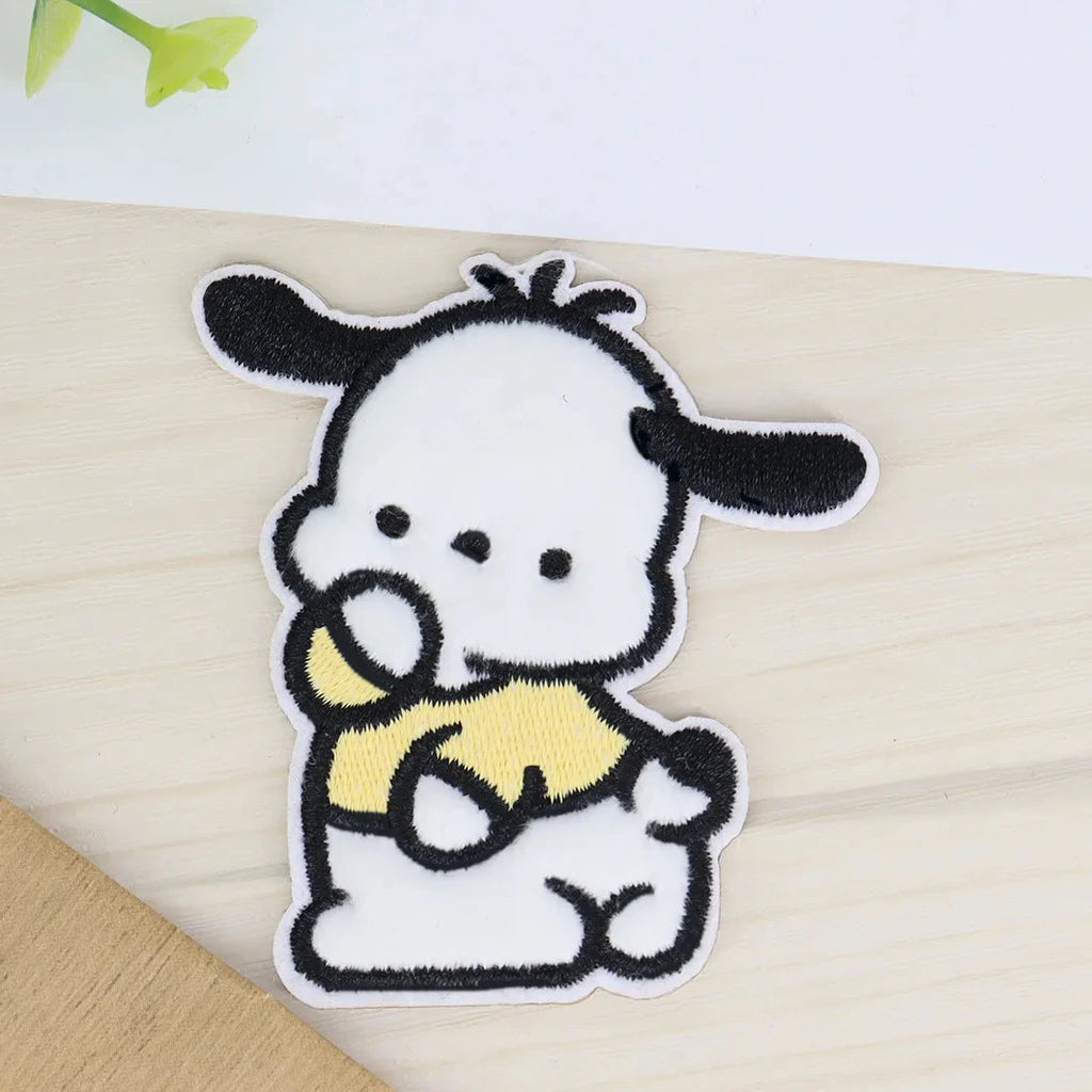 3D Dog Embroidery Iron-On Patch — Handmade Self-Adhesive Applique for Clothes, Shoes & Accessories | Single or Bundle