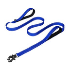 Soft Padded 2 Handle & Auto Lock Frog Clip Outdoor dog leash
