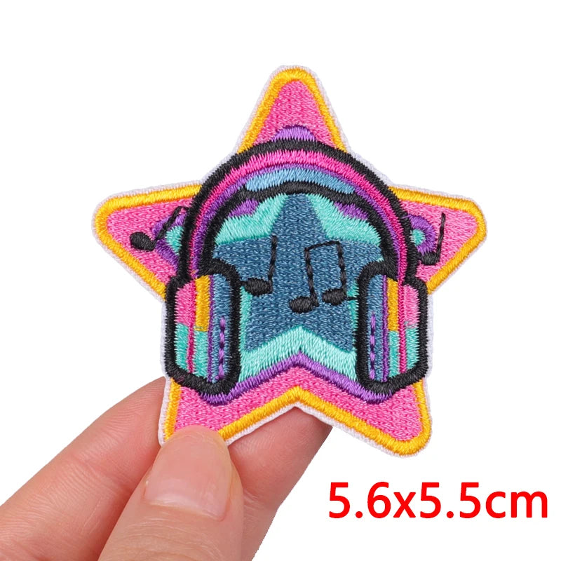 Cat Paw & Dog Cartoon Embroidery Iron-On Patch — DIY Sew or Iron On Animal Sticker for Clothing