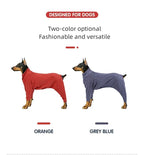 Fleece Winter Dog Pajamas - Four-Legged Elastic Jumpsuit