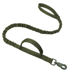 Durable Military Tactical Dog Collar Bungee Leash Set Pet Nylon Walking Training Collar For Medium Large Dogs German Shepard Fashioned Furbabies
